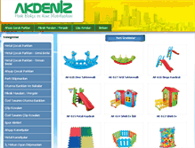 Tablet Screenshot of akdenizparkbahce.com